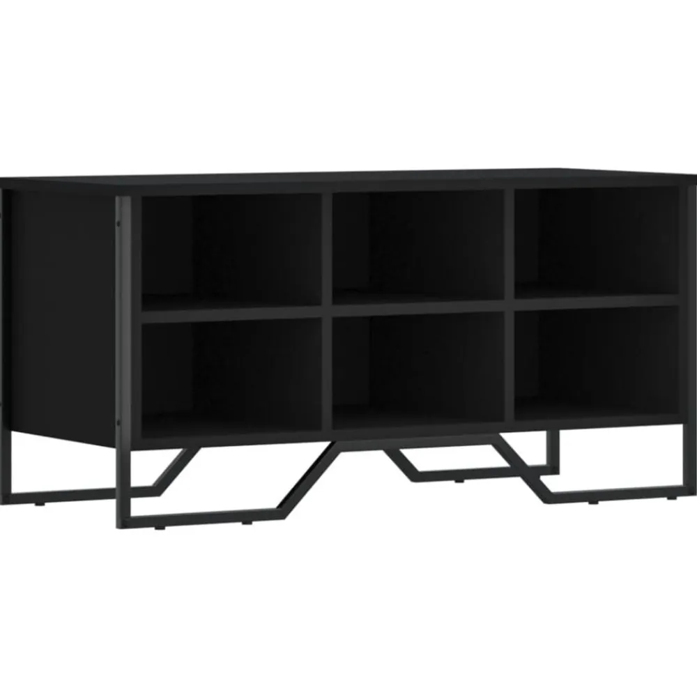vidaXL Productos Del Hogar-Zapatero madera de ingeniería 90x38x45,5 cm