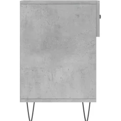 vidaXL Zapatero madera de ingeniería gris hormigón 102x35x55 cm Gris hormigón Online