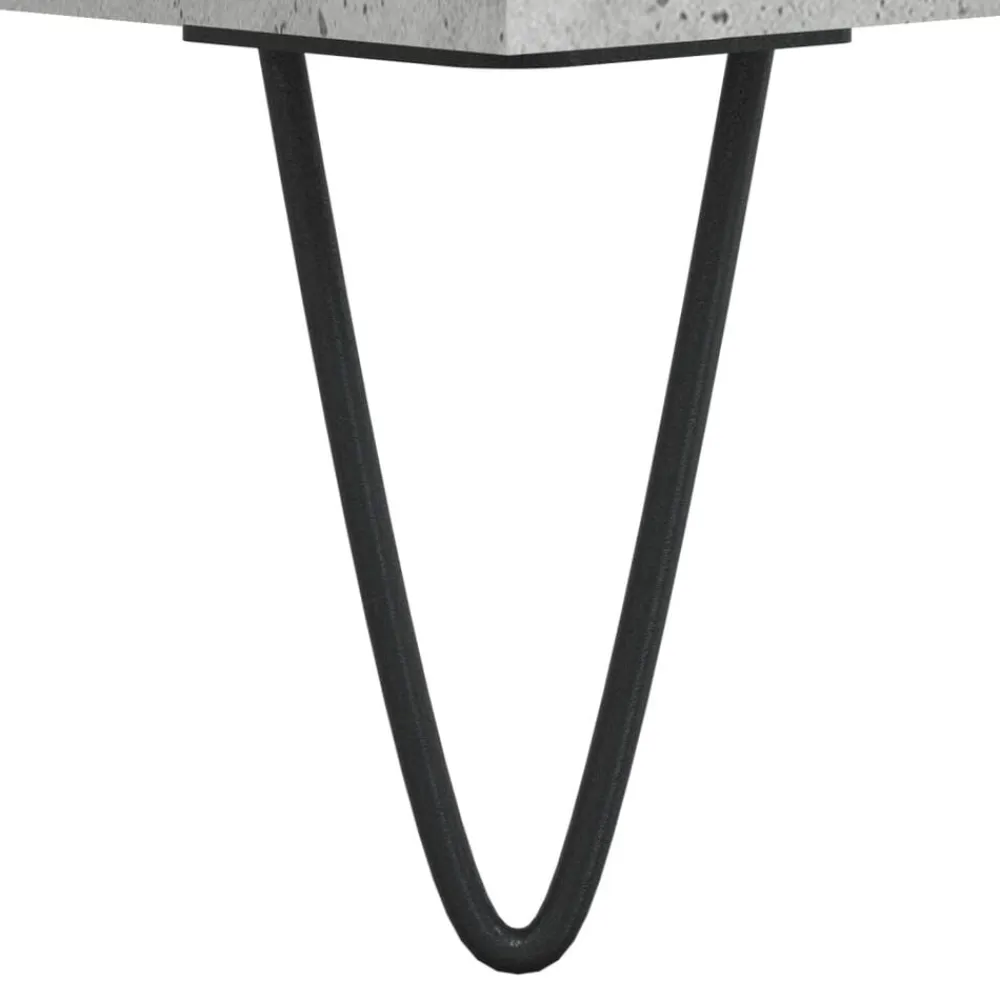 vidaXL Zapatero madera de ingeniería gris hormigón 102x35x55 cm Gris hormigón Online