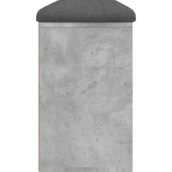 vidaXL Zapatero madera de ingeniería gris hormigón 102x32x50 cm Gris hormig&oacute;n Sale