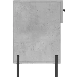 vidaXL Zapatero madera de ingeniería gris hormigón 102x35x55 cm Gris hormigón Sale