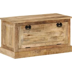 vidaXL Zapatero madera de mango maciza 85x40x45 cm Discount