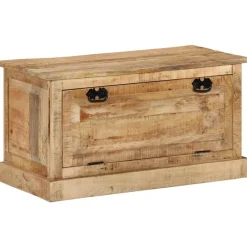 vidaXL Zapatero madera de mango maciza 85x40x45 cm Discount