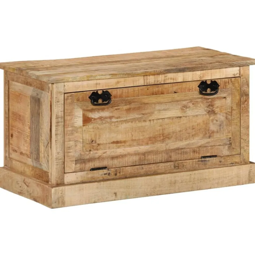 vidaXL Zapatero madera de mango maciza 85x40x45 cm Discount