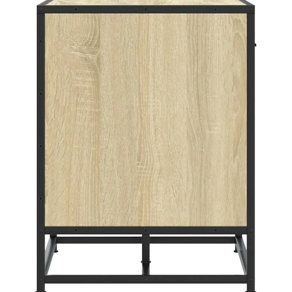 vidaXL Zapatero madera de ingeniería 60x40x53,5 cm Roble Sonoma Discount
