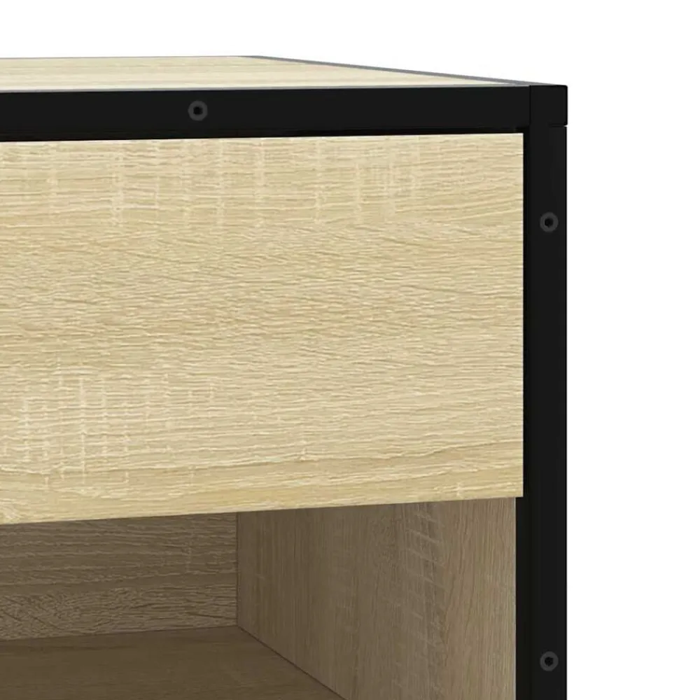 vidaXL Zapatero madera de ingeniería 60x40x53,5 cm Roble Sonoma Discount