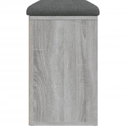 vidaXL Zapatero madera de ingeniería 82x32x50 cm Gris sonoma