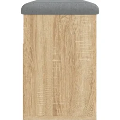 vidaXL Zapatero madera de ingeniería 82x32x45,5 cm Roble Sonoma Sale