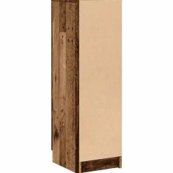 vidaXL Productos Del Hogar-Zapatero madera de ingeniería envejecida 29,5x35x100,5cm