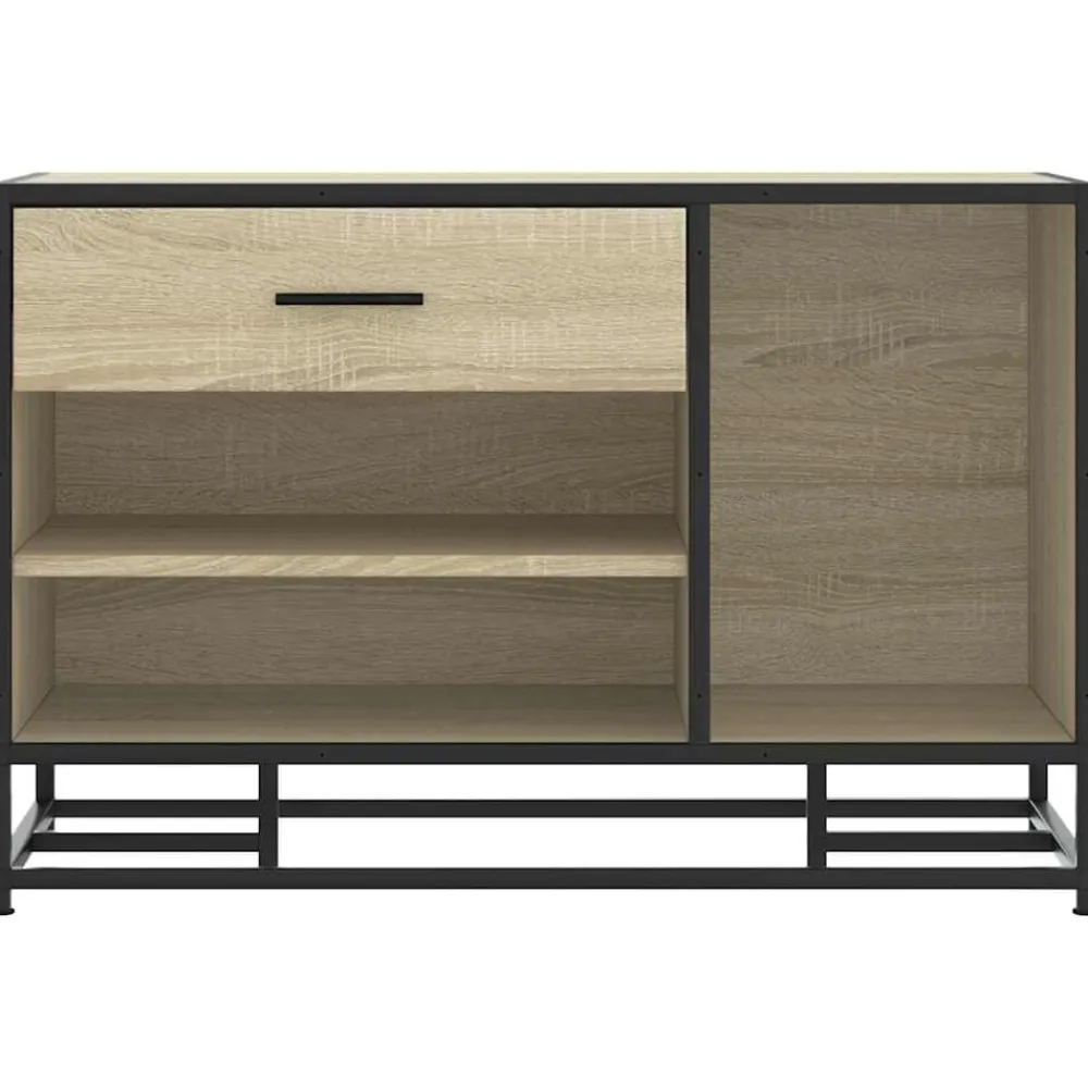 vidaXL Bancos-Zapatero madera de ingeniería 80x40x53,5 cm
