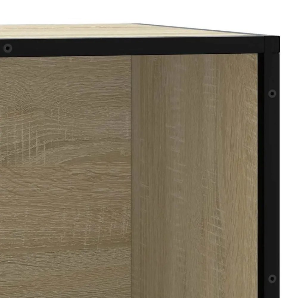 vidaXL Bancos-Zapatero madera de ingeniería 80x40x53,5 cm