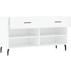 vidaXL Productos Del Hogar-Zapatero madera de ingeniería 102x35x55 cm