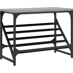 vidaXL Zapatero madera de ingeniería 60x30x45 cm Gris sonoma Hot
