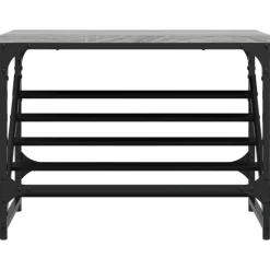 vidaXL Zapatero madera de ingeniería 60x30x45 cm Gris sonoma Hot