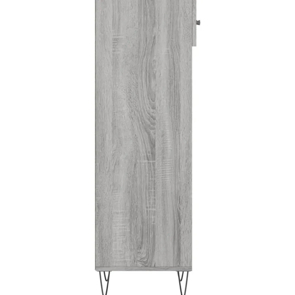 vidaXL Productos Del Hogar-Zapatero madera de ingeniería 30x35x105 cm