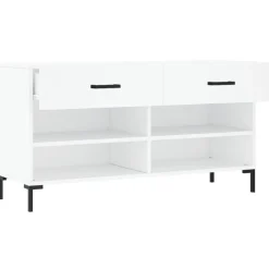 vidaXL Productos Del Hogar-Zapatero madera de ingeniería 102x35x55 cm