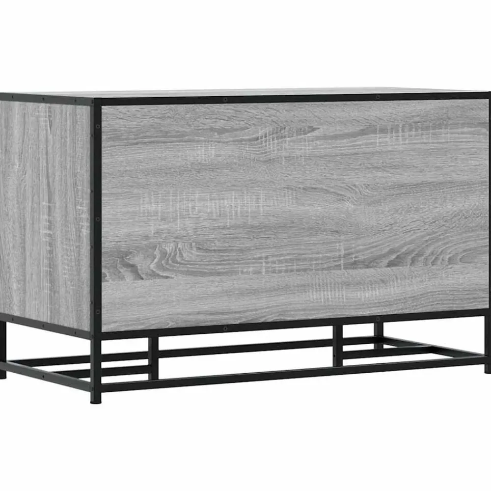 vidaXL Bancos-Zapatero madera de ingeniería 84x40x53,5 cm