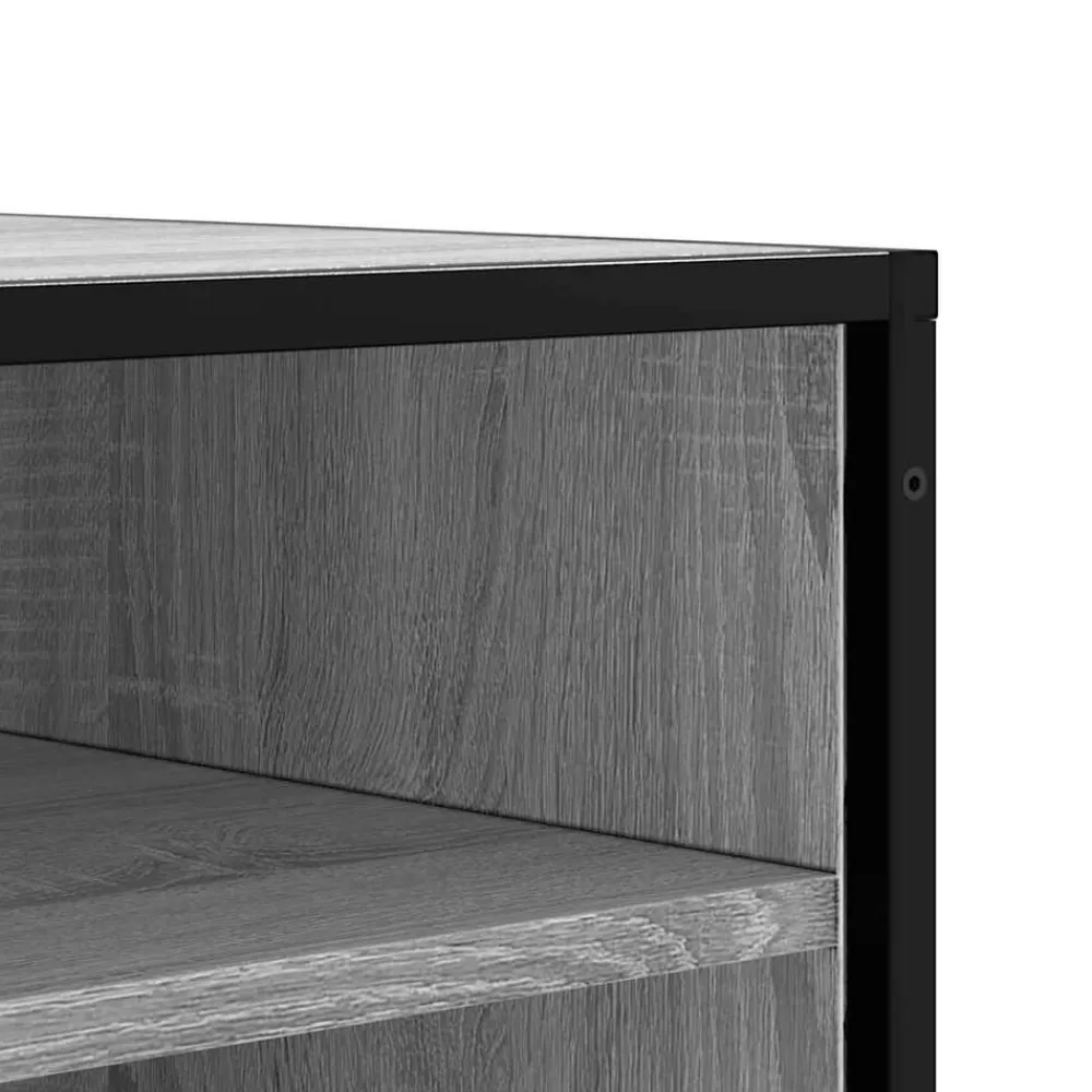 vidaXL Bancos-Zapatero madera de ingeniería 84x40x53,5 cm