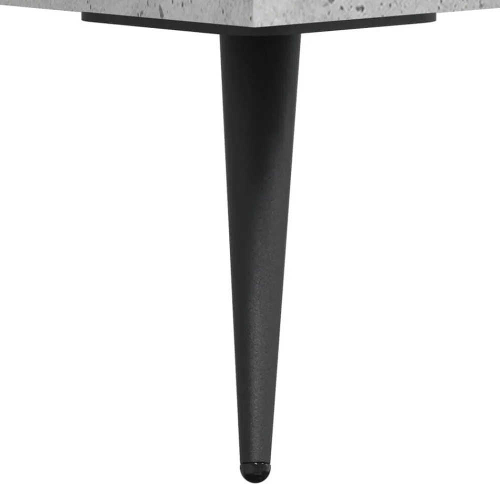 vidaXL Zapatero madera de ingeniería gris hormigón 102x35x55 cm Gris hormigón Online