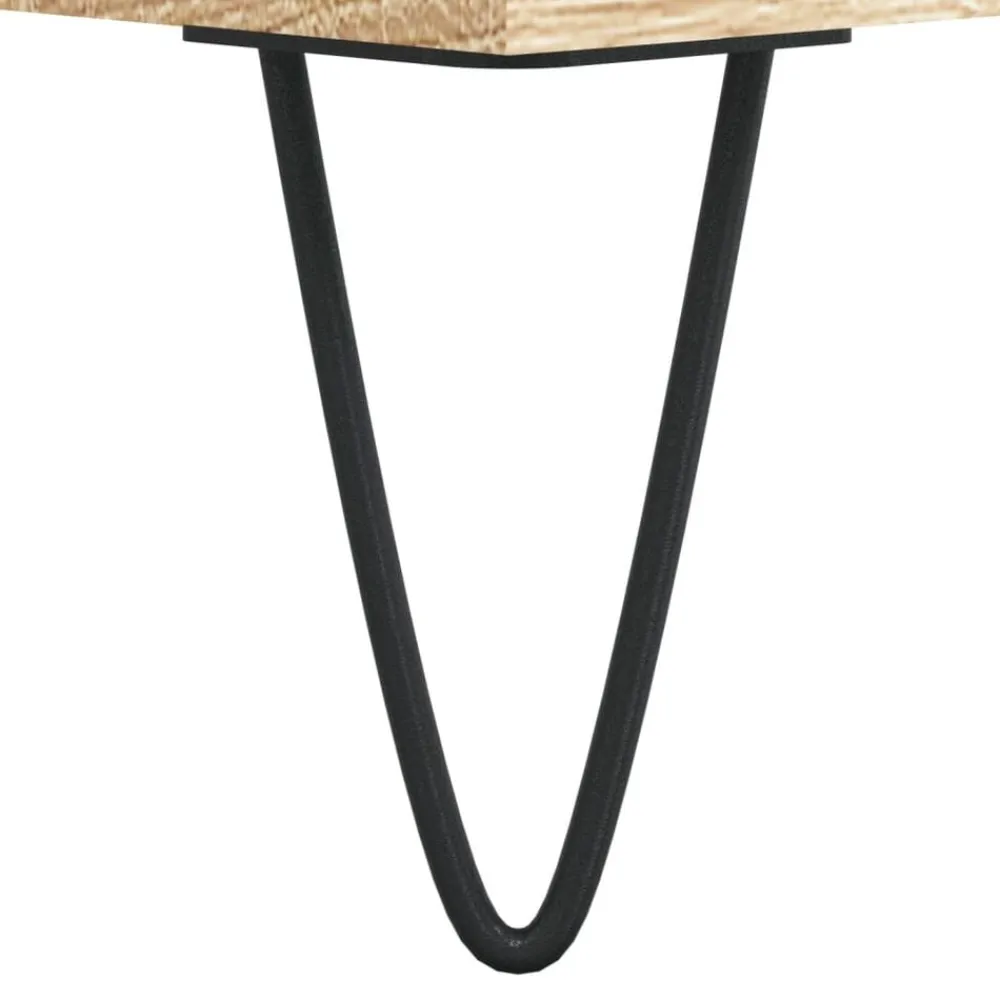 vidaXL Zapatero madera de ingeniería 102x35x55 cm Roble Sonoma Hot