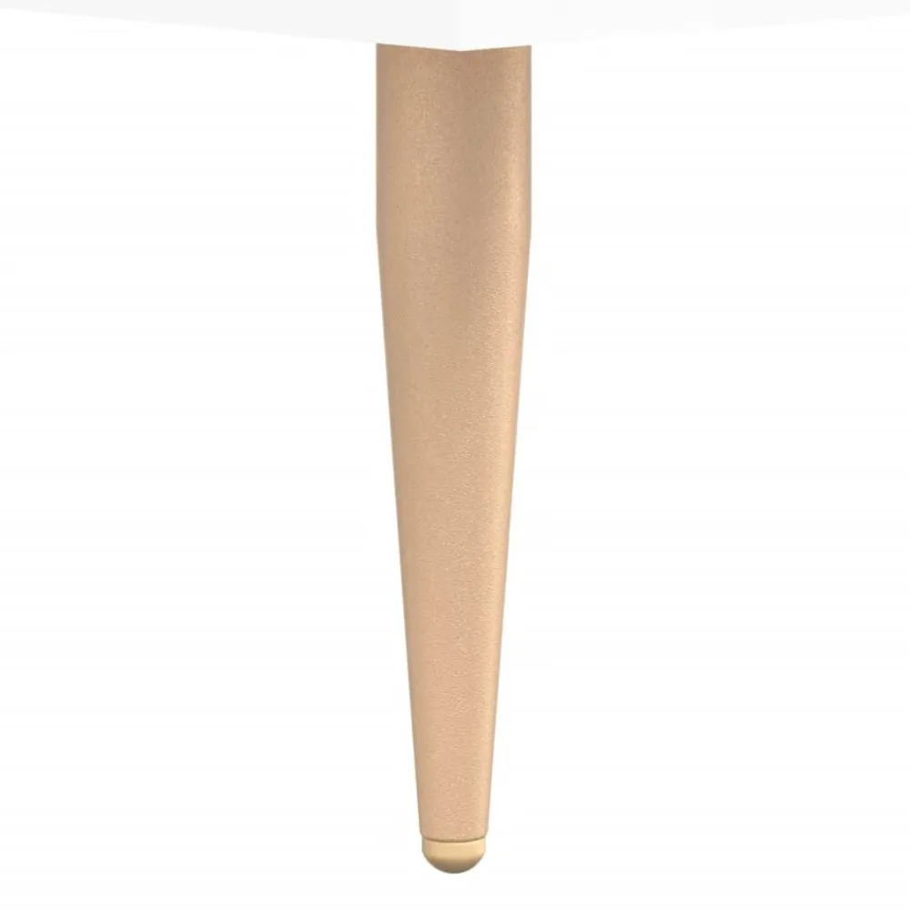 vidaXL Productos Del Hogar-Zapatero madera de ingeniería blanco brillo 102x35x55 cm