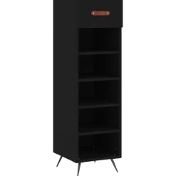 vidaXL Productos Del Hogar-Zapatero madera de ingeniería 30x35x105 cm