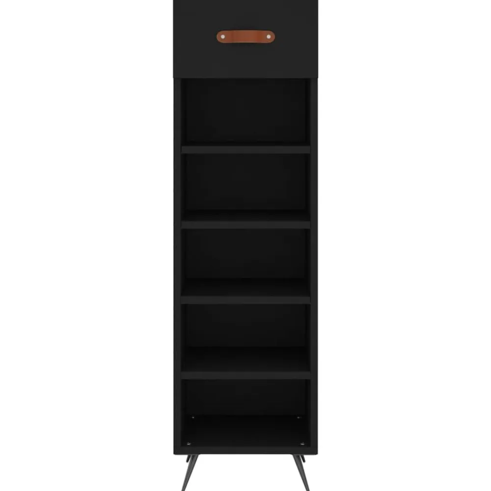 vidaXL Productos Del Hogar-Zapatero madera de ingeniería 30x35x105 cm