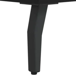 vidaXL Zapatero madera de ingeniería 30x35x105 cm Negro Discount