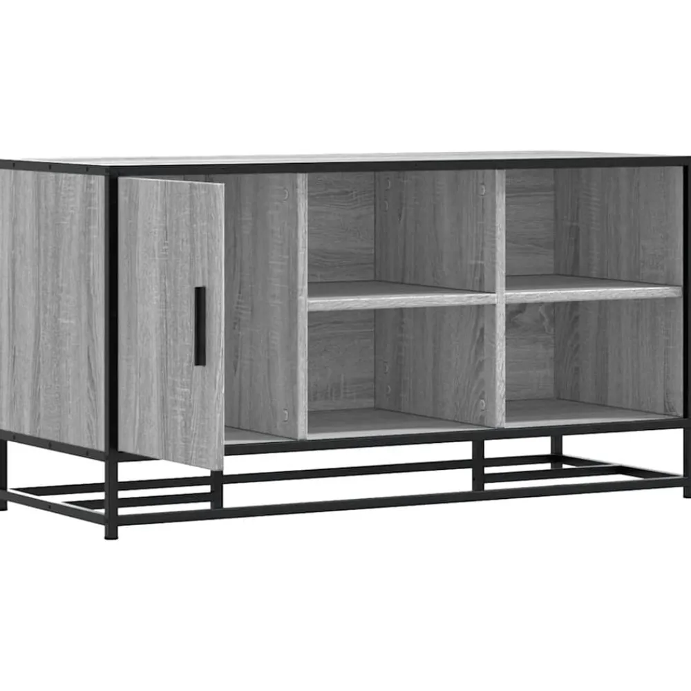 vidaXL Bancos-Zapatero madera de ingeniería 100x40x53,5 cm