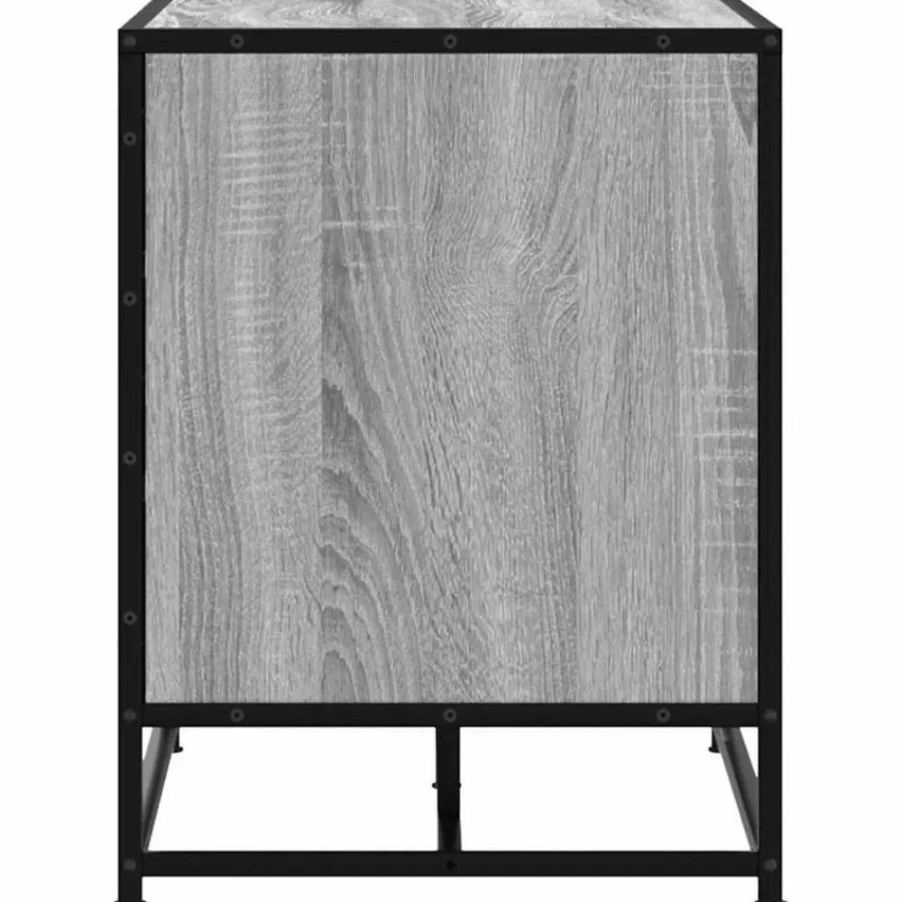vidaXL Bancos-Zapatero madera de ingeniería 100x40x53,5 cm