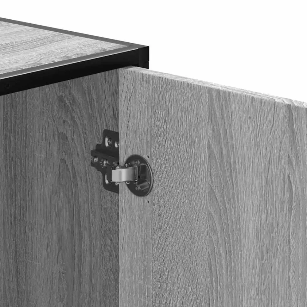 vidaXL Bancos-Zapatero madera de ingeniería 100x40x53,5 cm