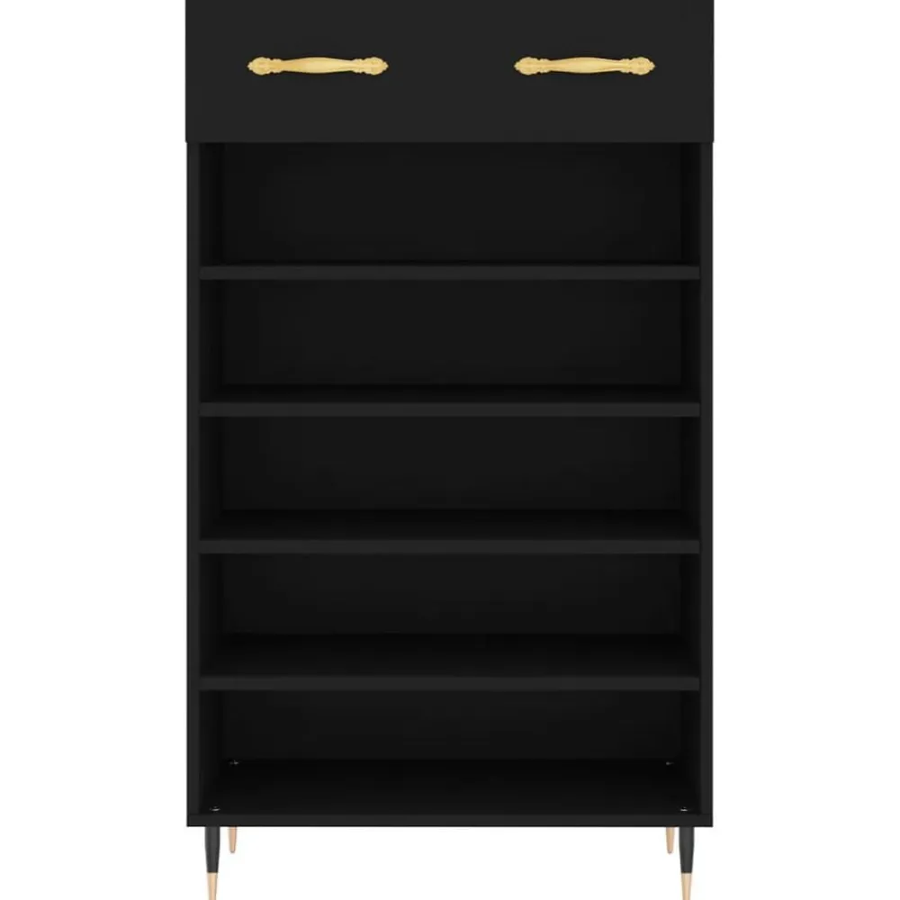 vidaXL Productos Del Hogar-Zapatero madera de ingeniería 60x35x105 cm