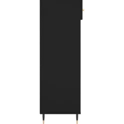 vidaXL Productos Del Hogar-Zapatero madera de ingeniería 60x35x105 cm