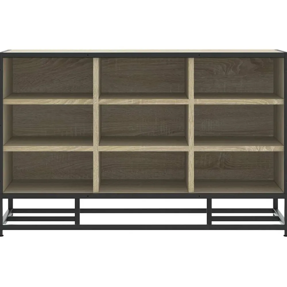 vidaXL Bancos-Zapatero madera de ingeniería 84x40x53,5 cm