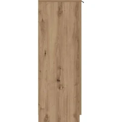 vidaXL Zapatero madera ingeniería 29,5x35x100,5cm Roble artisan
