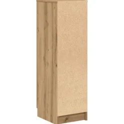 vidaXL Zapatero madera ingeniería 29,5x35x100,5cm Roble artisan