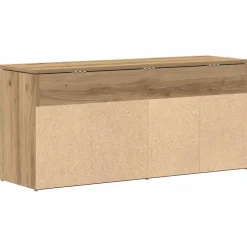 vidaXL Zapatero madera ingeniería 102x30,5x45 cm Roble artisan Discount