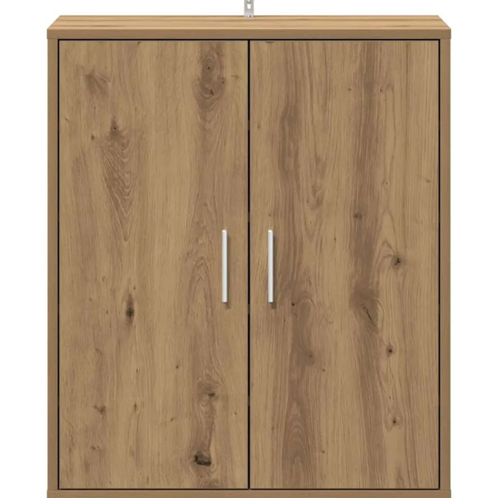 vidaXL Productos Del Hogar-Zapatero madera ingeniería 60x35x70 cm