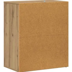 vidaXL Productos Del Hogar-Zapatero madera ingeniería 60x35x70 cm