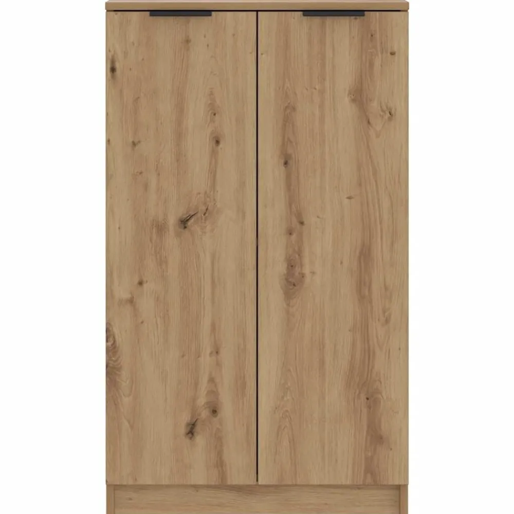 vidaXL Productos Del Hogar|Armarios Y Almacenamiento-Zapatero madera ingeniería roble artisian 59x35x100,5 cm