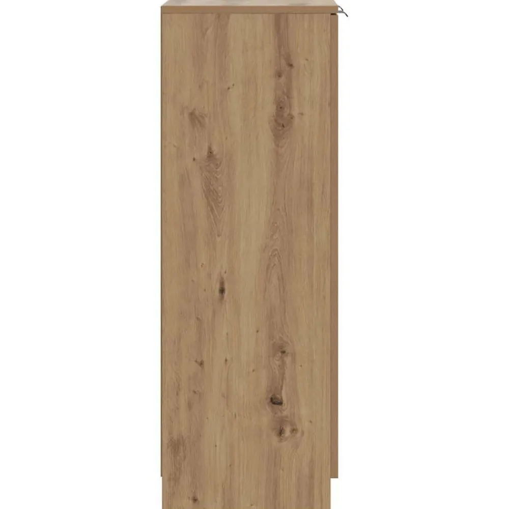 vidaXL Productos Del Hogar|Armarios Y Almacenamiento-Zapatero madera ingeniería roble artisian 59x35x100,5 cm
