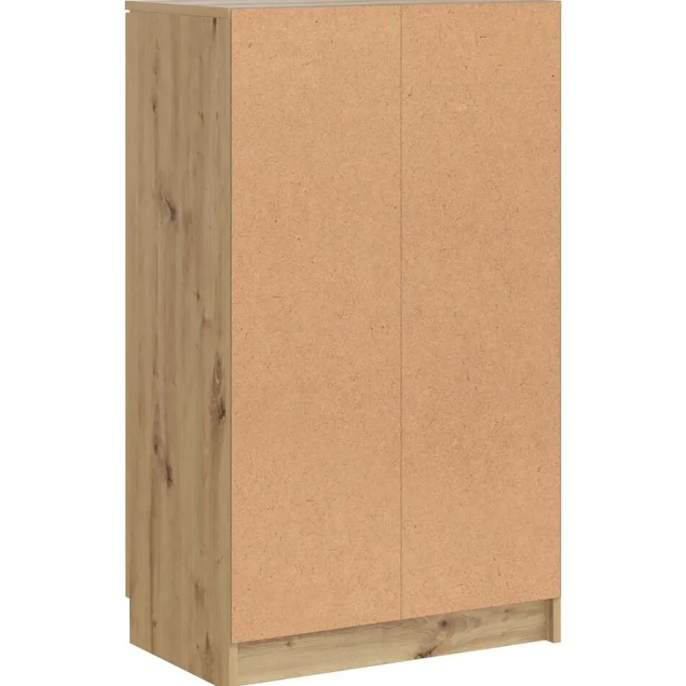 vidaXL Productos Del Hogar|Armarios Y Almacenamiento-Zapatero madera ingeniería roble artisian 59x35x100,5 cm