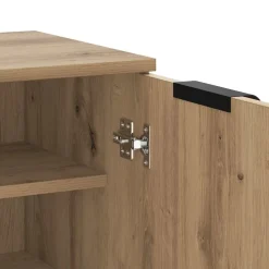 vidaXL Productos Del Hogar|Armarios Y Almacenamiento-Zapatero madera ingeniería roble artisian 59x35x100,5 cm