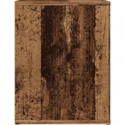 vidaXL Productos Del Hogar-Zapatero madera ingeniería madera envejecida 100x35x45 cm