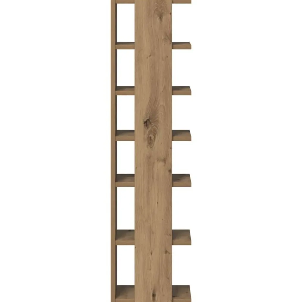 vidaXL Productos Del Hogar-Zapatero madera ingeniería 28x27x102 cm