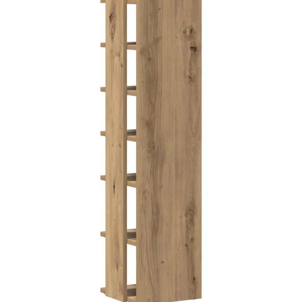 vidaXL Productos Del Hogar-Zapatero madera ingeniería 28x27x102 cm