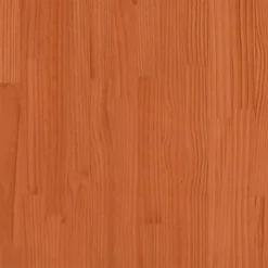 vidaXL Zapatero madera maciza de pino marrón cera 110x34x45 cm Marrón cera Online