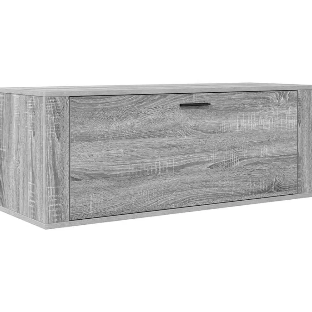 vidaXL Productos Del Hogar-Zapatero pared contrachapada 100x35x38 cm