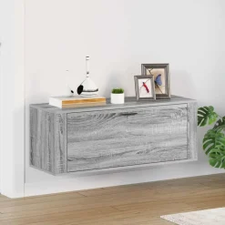vidaXL Productos Del Hogar-Zapatero pared contrachapada 100x35x38 cm