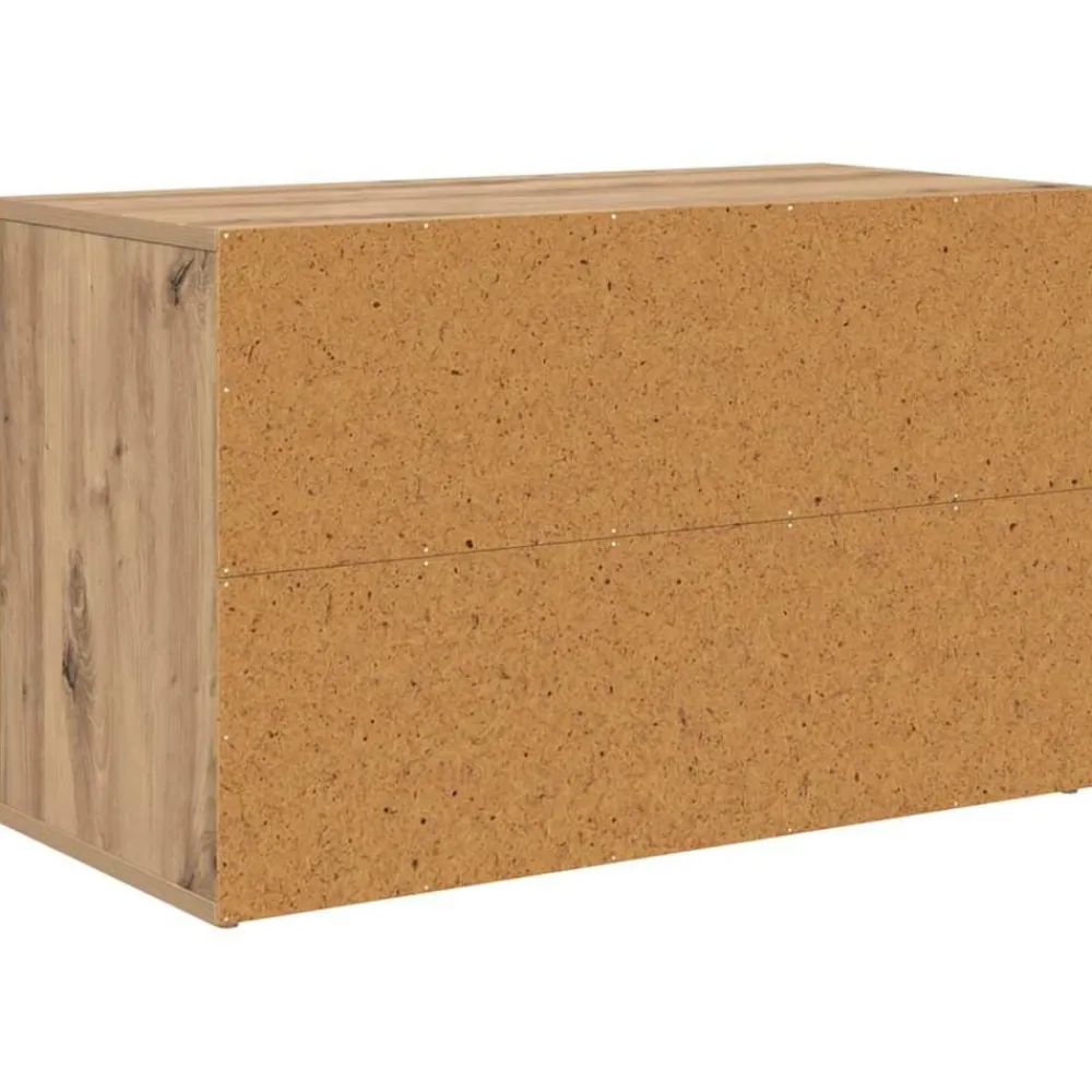 vidaXL Productos Del Hogar-Zapatero 75 x 35 x 45 cm Madera contrachapada